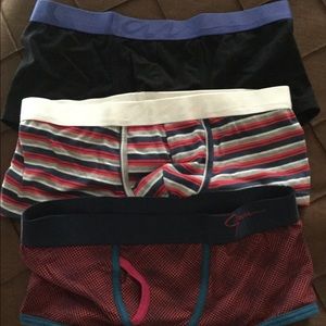 Lot of 3 men’s Jam trunk briefs
